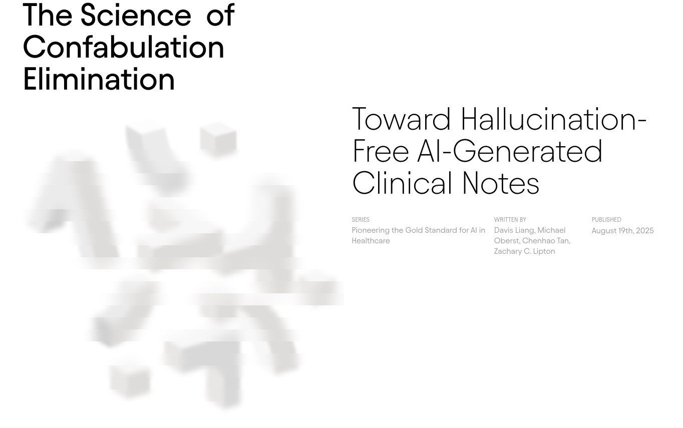 Abridge Outlines Approach to Eliminating AI Hallucinations in Clinical Notes