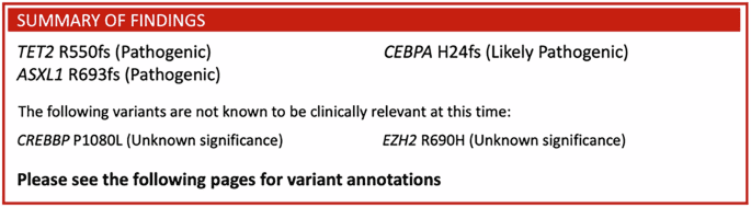 Real time machine learning prediction of next generation sequencing test results in live clinical settings