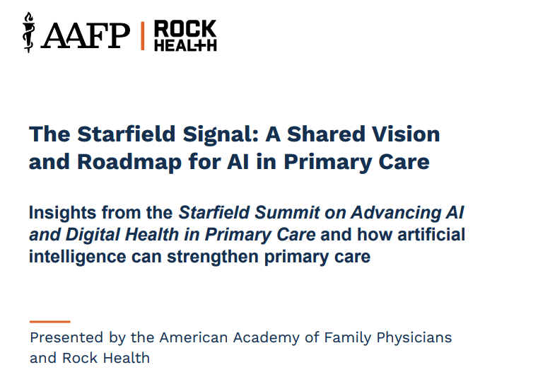 The Starfield Signal: A New Roadmap for AI in Primary Care