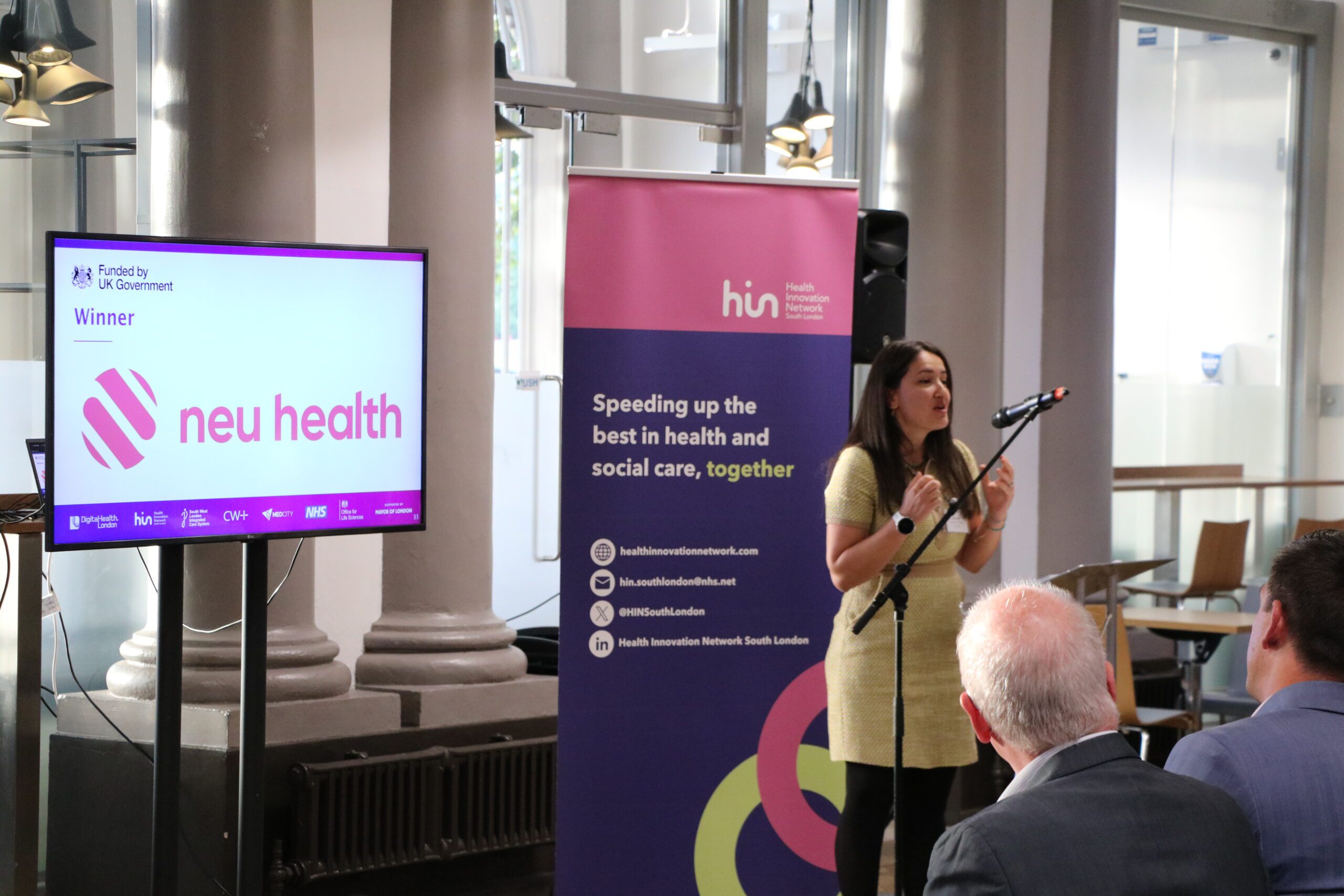 Accelerator Awards announced at the 2025 DigitalHealth.London Showcase 