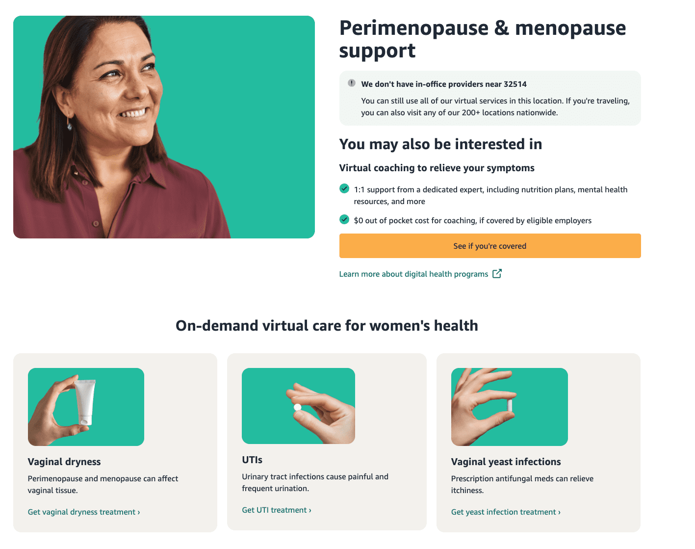 FemTech: Amazon One Medical Launches Visits for Perimenopause and Menopause Care