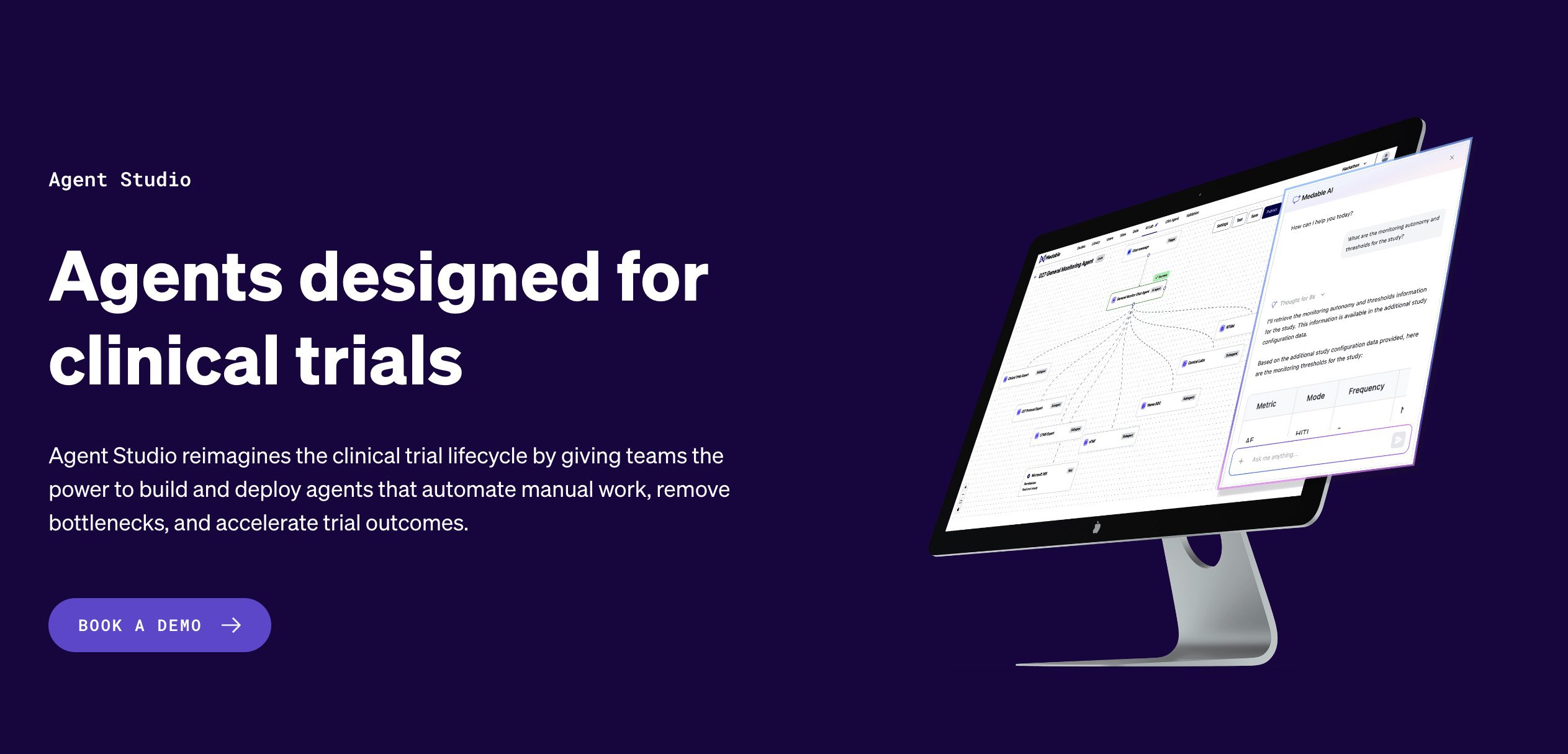 Medable Launches Agent Studio, the First Agentic AI Platform for Life Sciences
