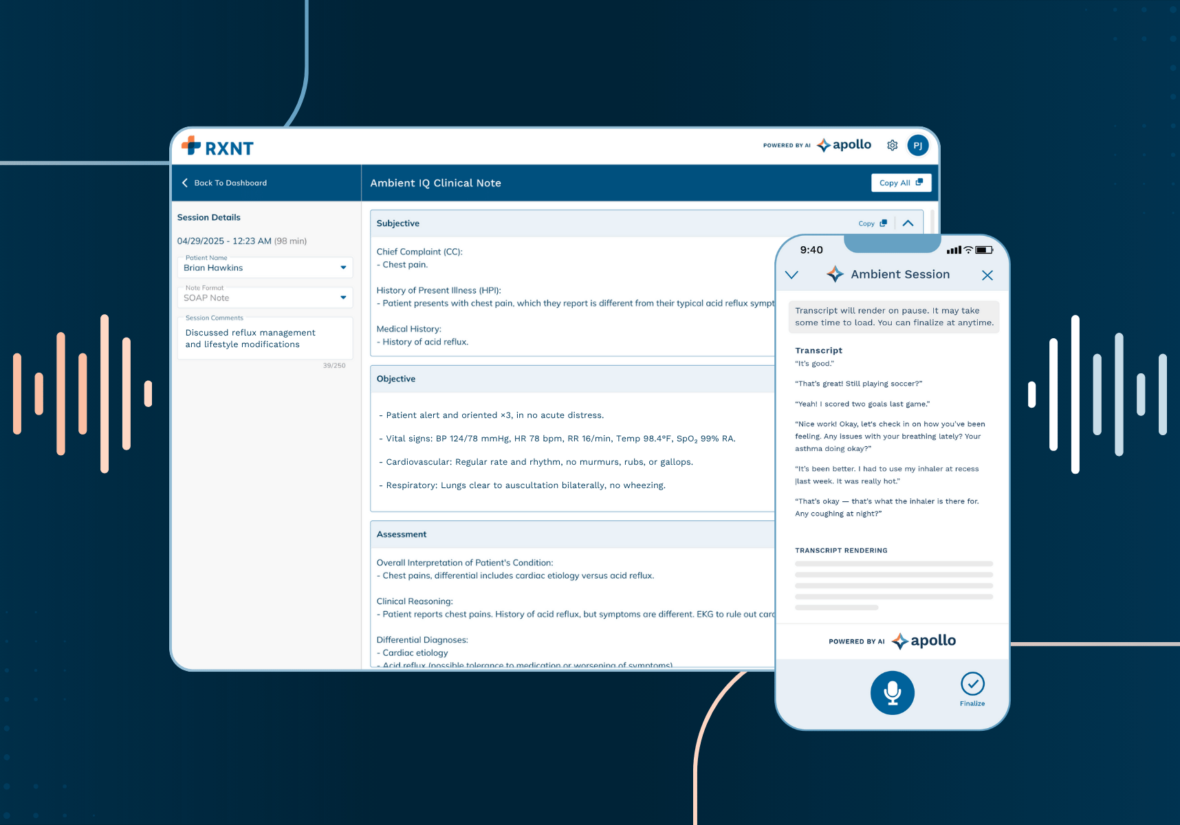 RXNT Launches Ambient IQ: AI Documentation Tool Cuts Provider Time by 70% for Just $75/Month