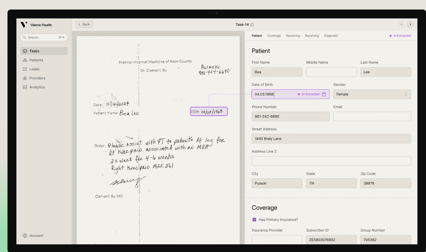 Valerie Health Secures $30M to Build the AI Front Office for Independent Practices