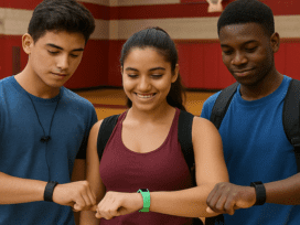 Assessing Wearable mHealth Adherence in Underserved Adolescents and its Associations With Physical Activity, Sports, and Safety Perceptions: Prospective Cohort Study